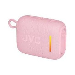 JVC audio portable bluetooth de 5W con luz ambiental resistente al agua rosado - XS-KY2115P