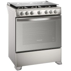 Frigidaire Cocina De gas de 30" 6 quemadores Plateado FKGN30C3FYI