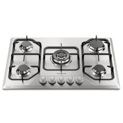 Frigidaire plantilla de gas 30pulg  empotrable 5 quemadores FTGC3050XS