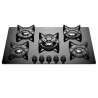 Frigidaire plantilla de gas 30pulg    vidrio templado empotrable 5 quemadores FTGC3050VB