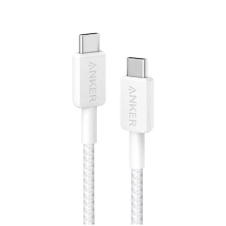 Anker - Charge/Sync cable - USB-C to USB-C - 1m - White