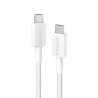 Anker - Charge/Sync cable - USB-C to USB-C - 1m - White