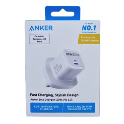 Anker Zolo Charger 20W PD 3.0 US/CA/VN/PH/TH/MX/CO White