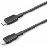 Anker - PowerLine III Flow USB-C with Lightning Connector 3ft Black