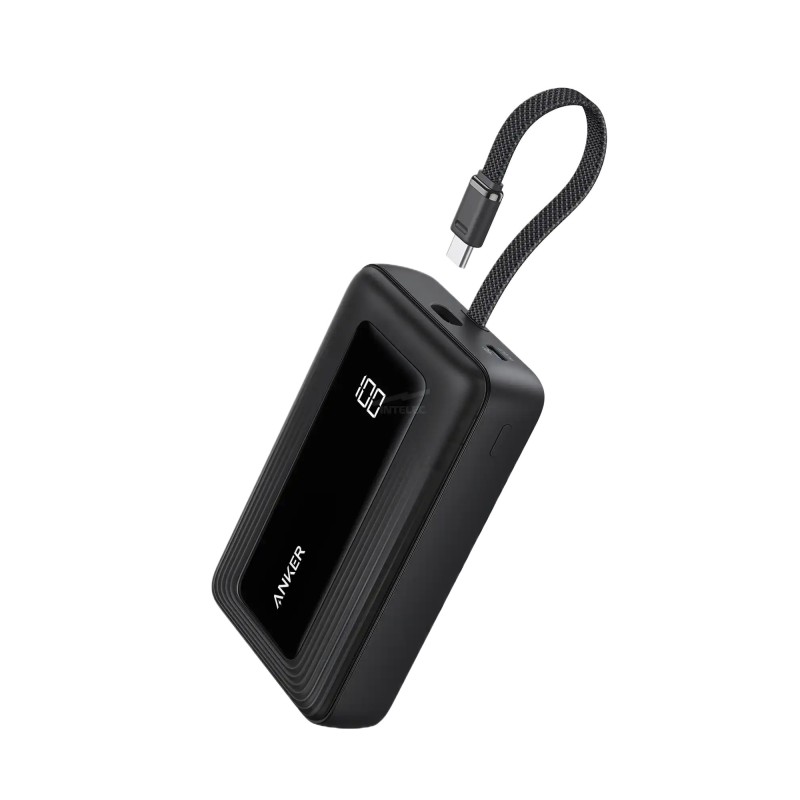 Anker - powerbank - Lithium - Para -- - 20K 30W Cable C Negro