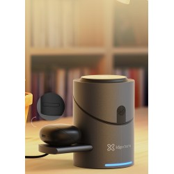 Klip Xtreme - Charging stand / battery charger - 15 Watt - 24 pin USB-C - Cellular phone / Wireless earbuds / Apple AirPods / Ap