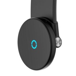 Klip Xtreme - Car wireless charging holder - 15 Watt - 24 pin USB-C - Cellular phone / Wireless earbuds / Apple AirPods / Apple