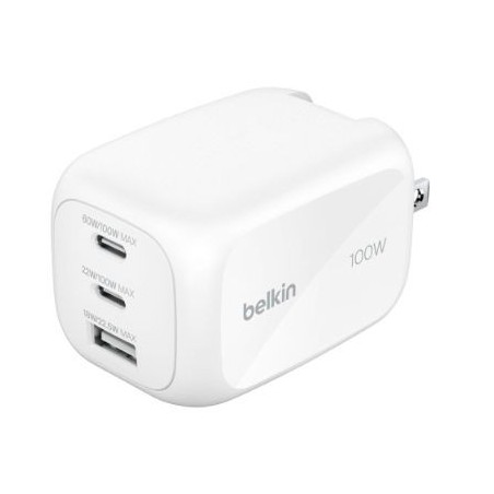 Belkin - Car Charger - Lithium ion - Para Apple / Samsung phones - USB-C 60W - USB-C 30W - USB-A