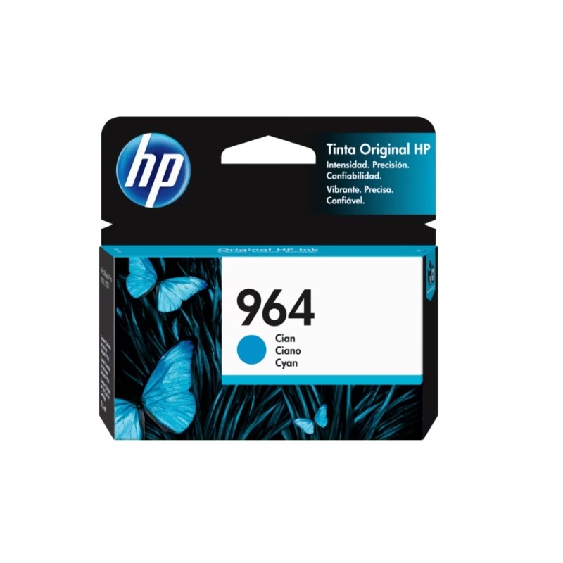 HP cartucho tinta 964 cyan 3JA50AL