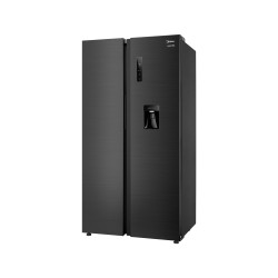 Midea Refrigerador Side by Side Inverter de 20 pies Negro MDRS710FGM28W