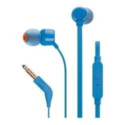 JBL - Headphones - T110 Wired In-ear Blue (S. Ame