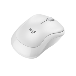 Logitech M240 Silent Bluetooth Mouse, Compact, Portable, Smooth Tracking, Off-white - Ratón - 3 botones - inalámbrico - Bluetoot