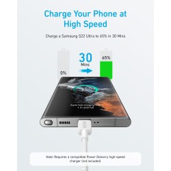 "Anker - CABLE 322 CC - BLANCO"