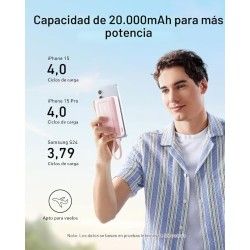 Anker - Battery charger - Lithium - Para Universal - Zolo Charger (20W PD 3.0) US
