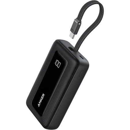 Anker - Power bank - 22.5 Watt - Lithium - Para Universal - Built-In USB-C Cable) (H)