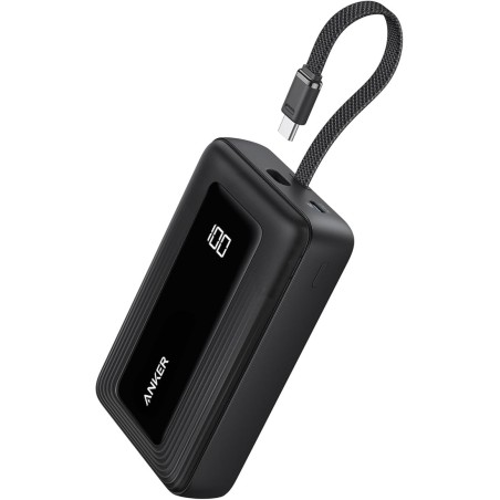 Anker - Power bank - Lithium polymer - Para -- - 20K 30W Built-In USB-C