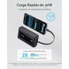 Anker - Power bank - Lithium polymer - Para -- - 20K 30W Built-In USB-C