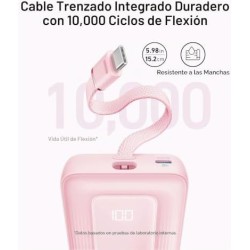 Anker - Power bank - Lithium polymer - Para -- - 20K 30W Built-In USB-C