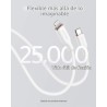 Anker - PowerLine III Flow USB-C with Lightning Connector 3ft White