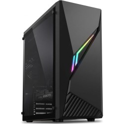 Antec - Case - VCX300 RGB Elite Negro Mid Tow