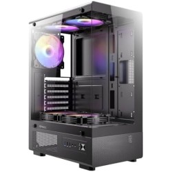 Antec - Case - VCX300 RGB Elite Negro Mid Tow