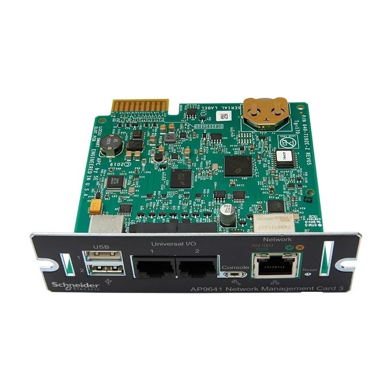 APC Network Management Card 3 with PowerChute Network Shutdown - Adaptador de administración remota - 1GbE - 1000Base-T - para P