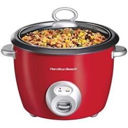 Arrocera HB  20 Cup Red Glass Lid Rice Ckr 37538N