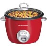 Arrocera HB  20 Cup Red Glass Lid Rice Ckr 37538N