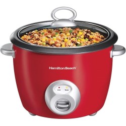 Arrocera HB  20 Cup Red Glass Lid Rice Ckr 37538N