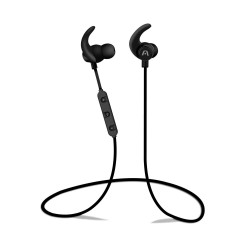 AUDIFONO ARGOM ULTIMATE SOUND FIT INALÁMBRICO BLUETOOTH ARG-HS-2038BK NEGRO