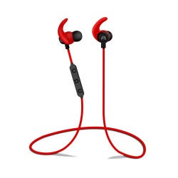 AUDIFONO ARGOM ULTIMATE SOUND FIT INALÁMBRICO BLUETOOTH ARG-HS-2038RD ROJO