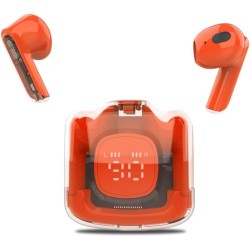 AUDIFONO MOONKI TWS EARBUD INALÁMBRICO  BLUETOOTH MH-TWS50-ORG NARANJA