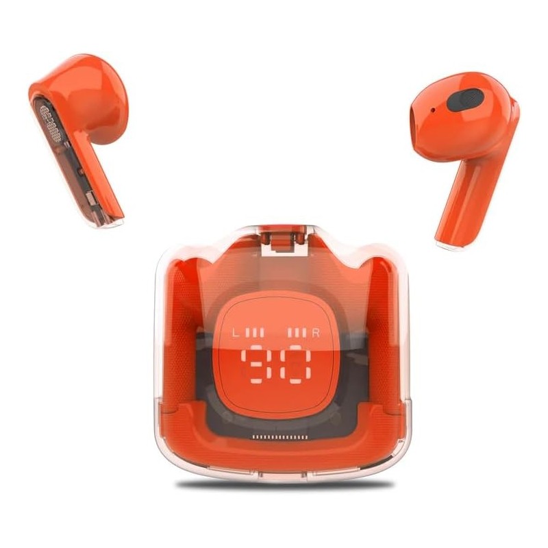 AUDIFONO MOONKI TWS EARBUD INALÁMBRICO  BLUETOOTH MH-TWS50-ORG NARANJA
