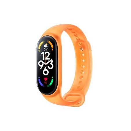 BANDA PARA RELOJ INTELIGENTE XIAOMI 7 STRAP NEON ORANGE  41981