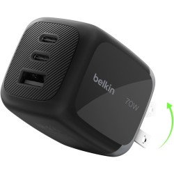 Belkin - Battery charger - 70 Watt - Lithium - Para Universal - WCH018fqWH