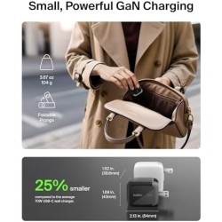 Belkin - Battery charger - 70 Watt - Lithium - Para Universal - WCH018fqWH