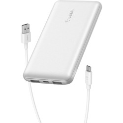 Belkin - Battery charger - Lithium - Para Universal - 10K Power bank USB-A & C 15W