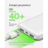 Belkin - Cargador portátil - 10000 mAh - 15 vatios - 3 conectores de salida (24 pin USB-C, 2 x USB) - negro