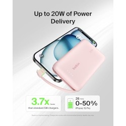 Belkin - Power bank - 20 Watt - Lithium - Para Universal - BPB021fqBK