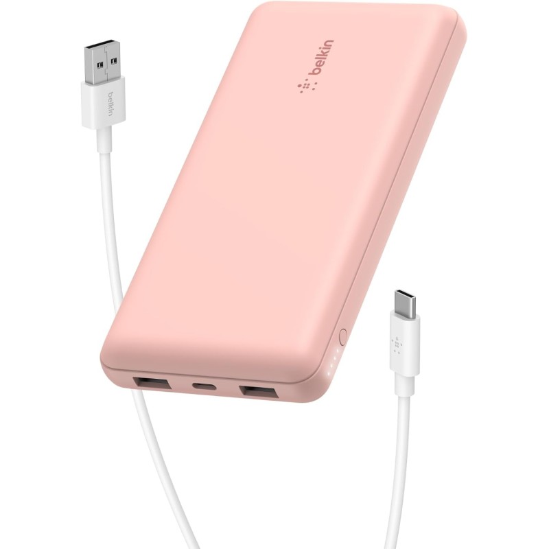 Belkin - Power bank - 20 Watt - Lithium - Para Universal - Pink
