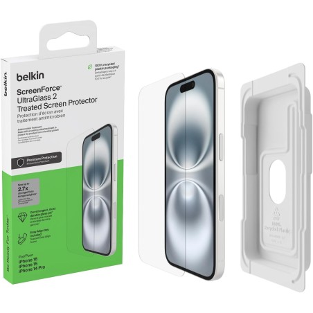 Belkin - Screen protector - SFP UltraGlass 2 Anti-microbio