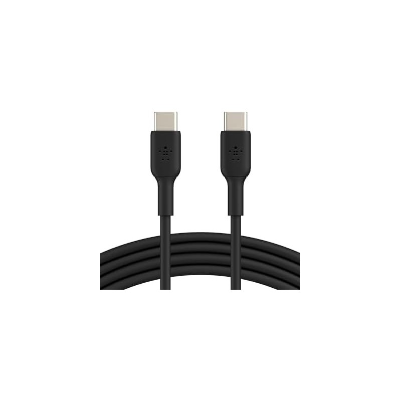 Belkin BoostCharge - Cable USB - 24 pin USB-C (M) a 24 pin USB-C (M) - 2 m - negro