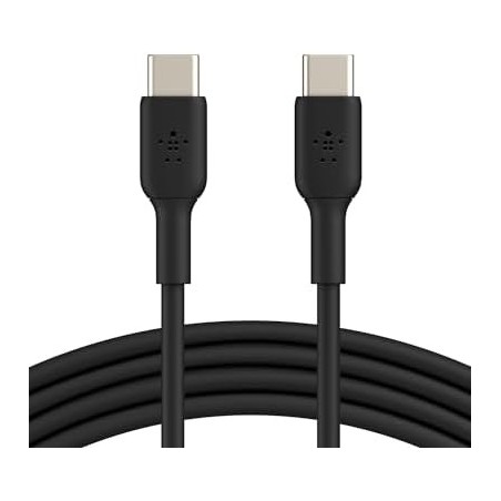 Belkin BoostCharge - Cable USB - 24 pin USB-C (M) a 24 pin USB-C (M) - 2 m - negro