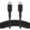 Belkin BoostCharge - Cable USB - 24 pin USB-C (M) a 24 pin USB-C (M) - 2 m - negro