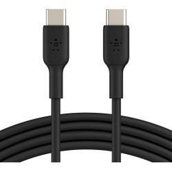 Belkin BoostCharge - Cable USB - 24 pin USB-C (M) a 24 pin USB-C (M) - 2 m - negro