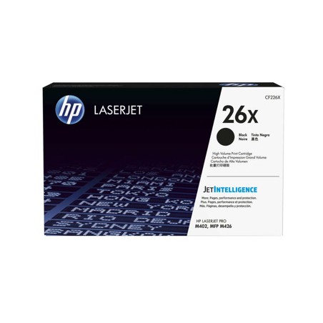 HP toner negro 9000 pgs 26X CF226X