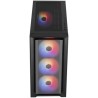 CASE GAMING RGB AEROCOOL TERN MINI MINI TOWER VENTILADORES 4 DE 120MM CON VIDRIO LATERAL Y MALLA FRONTAL TERN MINI-G-BK-V2 NEGRO