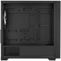 CASE GAMING RGB AEROCOOL TERN MINI MINI TOWER VENTILADORES 4 DE 120MM CON VIDRIO LATERAL Y MALLA FRONTAL TERN MINI-G-BK-V2 NEGRO
