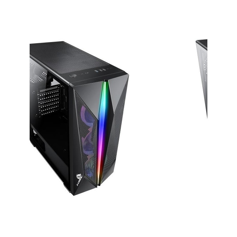 CASE X-LION  H2-530 TEMPERED  GLASS SIDE PANEL + 3 12CM FANS USB2.0*2 + USB3.0*1 + HD AUDIO