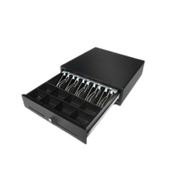 Custom America 20x20x6 Value Blk Cash Drawer 5B/8C RJ12 1yr war